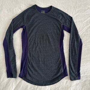 Icebreaker Merino 200 Zone Long Sleeve Wool Baselayer Top Women’s Small
